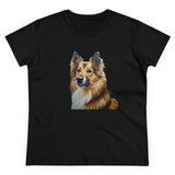 "Icelandic Sheepdog Women's Midweight Cotton Tee"