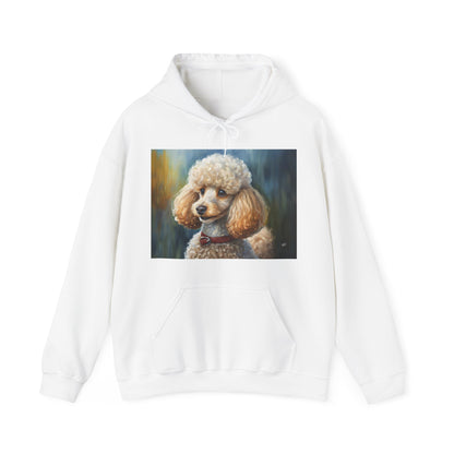 Standard Poodle #2 - Classic 50/50 Hooded Sweatshirt