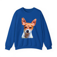 Rat Terrier Unisex 50/50 Crewneck Sweatshirt