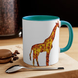 Giraffe 'Camile' Accent Coffee Mug, 11oz