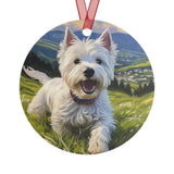 Westie #2 - West Highland Terrier Metal Ornaments