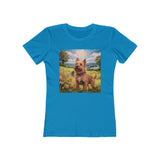 Norwich Terrier Women's Slim Fit Ringspun Cotton T-Shirt