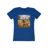 Norwich Terrier Women's Slim Fit Ringspun Cotton T-Shirt