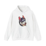Siberian Husky 'Iditarod' Unisex 50/50 Hoodie