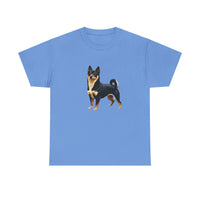 Black & Tan Shiba Inu  -  Unisex Heavy Cotton Tee