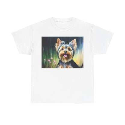 Yorkie #3  Heavy Cotton Tee