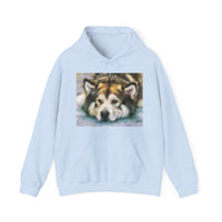 Malamute Unisex 50/50 Hoodie