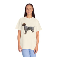 Wirehaired Pointing Griffon Unisex Relaxed Fit Garment-Dyed T-shirt