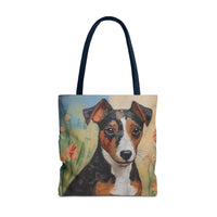 Teddy Roosevelt Polyester Tote Bag (AOP)