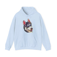 Siberian Husky 'Iditarod' Unisex 50/50 Hoodie