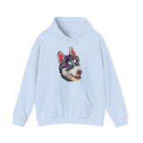 Siberian Husky 'Iditarod' Unisex 50/50 Hoodie