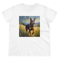 Lancashire Heeler Women's Midweight Cotton Tee