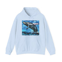 Humpback Whale - Unisex 50/50 Hoodie