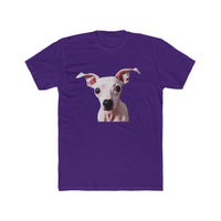 American Hairless Terrier Men's Fitted Cotton Crew Tee