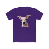 American Hairless Terrier Men's Fitted Cotton Crew Tee