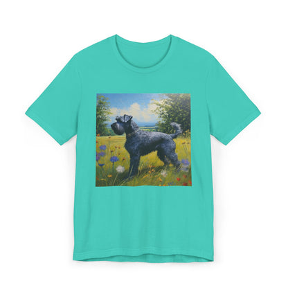 Kerry Blue Terrier Unisex Lightweight Jersey T-Shirt