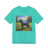Kerry Blue Terrier Unisex Lightweight Jersey T-Shirt