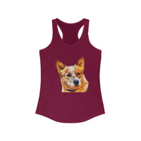 Red Heeler - Australian Cattle Dog - Women's Racerback Tank