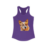 Red Heeler - Australian Cattle Dog - Women's Racerback Tank