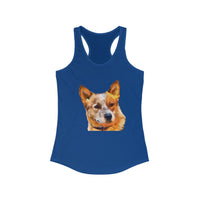 Red Heeler - Australian Cattle Dog - Women's Racerback Tank