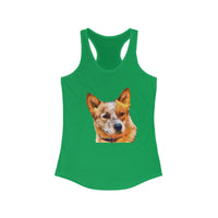 Red Heeler - Australian Cattle Dog - Women's Racerback Tank