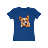 Red Heeler - Australian Cattle Dog Women's Slim Fit T-Shirt