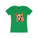 Red Heeler - Australian Cattle Dog Women's Slim Fit T-Shirt