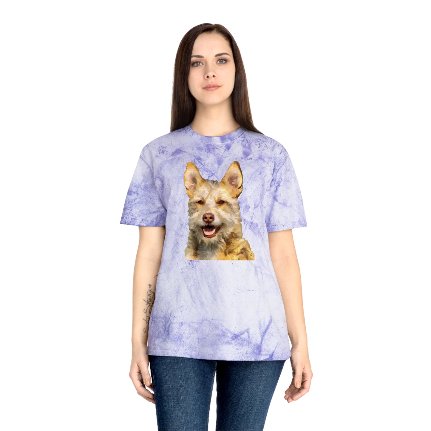 Portuguese Podengo Unisex Cotton Color Blast T-Shirt