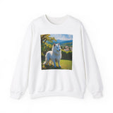 Volpino Italiano - Unisex Heavy 50/50 Crewneck Sweatshirt