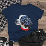 English Cocker Spaniel 'Tango' Women's Midweight Cotton Tee