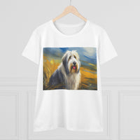Old English Sheepdog Women's Midweight Cotton Tee