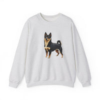 Black & Tan Shiba Inu  -  Unisex 50/50 Crewneck Sweatshirt