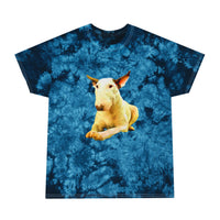 English Bull Terrier Unisex Tie-Dye Cotton Tee, Crystal