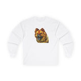 Chow Unisex Cotton Long Sleeve Tee