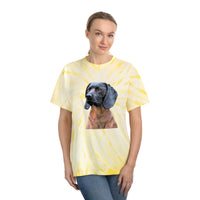 Bavarian Mountain Scent Hound Unisex Cotton Tie-Dye Tee, Cyclone