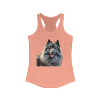 Keeshond Women's Classic Racerback Tank