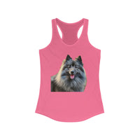 Keeshond Women's Classic Racerback Tank