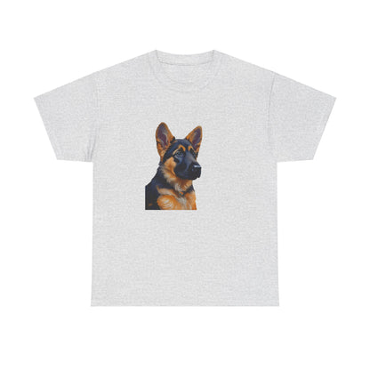 German Shepherd Puppy Classic Heavy Cotton Tee
