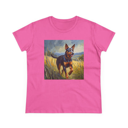 Lancashire Heeler Women's Midweight Cotton Tee