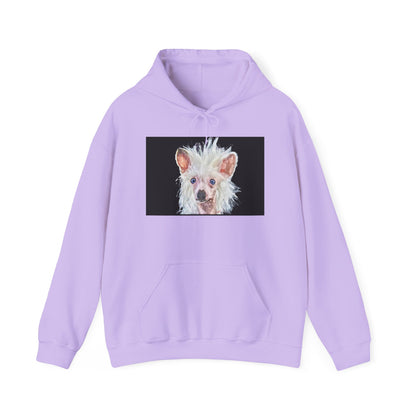 Chinese Crested Unisex 50/50 Hooded Sweatshirt