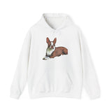 Boston Terrier 'Seely' Unisex 50/50 Hoodie