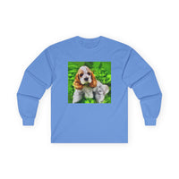 Cocker Spaniel "Hogan" Unisex Cotton Long Sleeve Tee