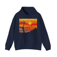 Big Sur Sunset at Pfeiffer Beach - Unisex 50/50 Hoodie