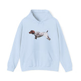 On Point German Shorthaired Pointer Unisex Hooded Sweatshirt