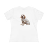 Clumber Spaniel - Women's Relaxed Fit  Cotton Tee