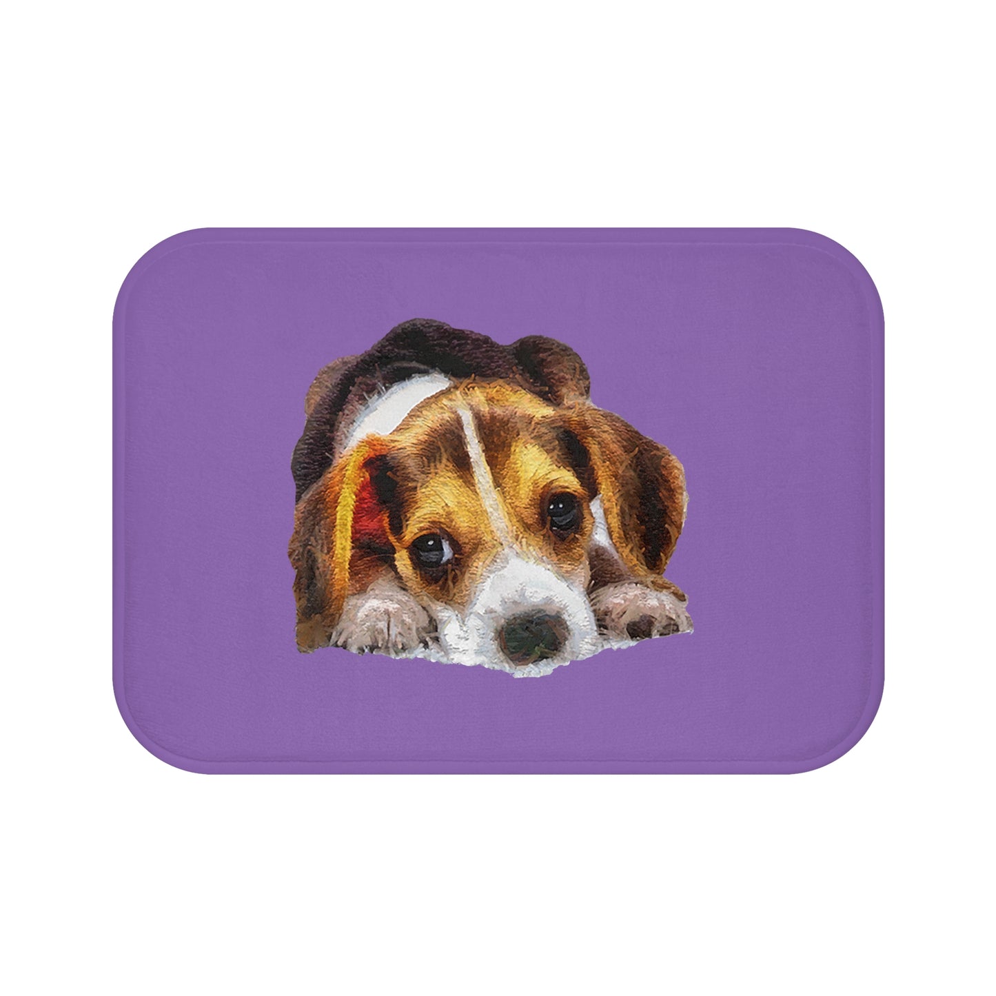 Beagle 'Daisy Mae' Bathroom Rug Mat