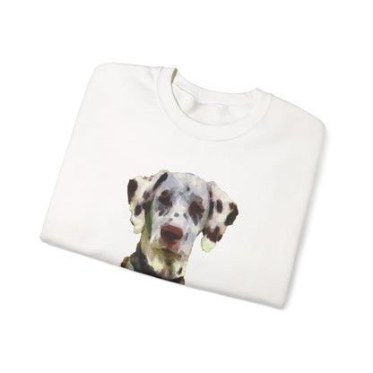 Dalmatian 'Impressionistic' Crewneck Sweatshirt