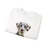 Dalmatian 'Impressionistic' Crewneck Sweatshirt