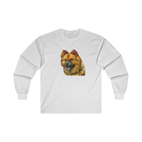 Chow Unisex Cotton Long Sleeve Tee