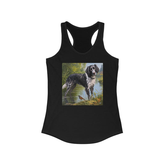 Large Munsterlander Women's Classic Racerback Tank